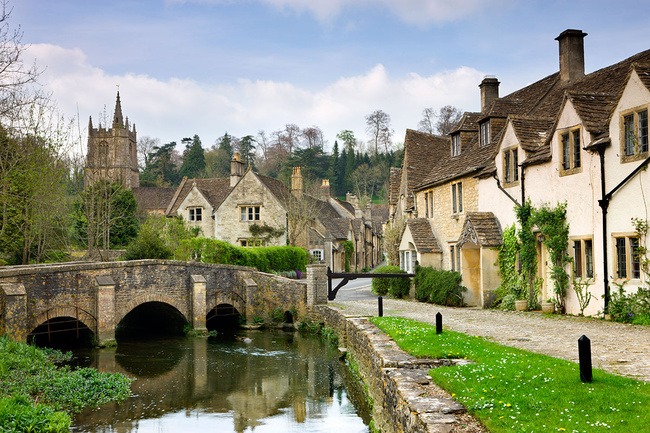 Castle combe Inglaterra