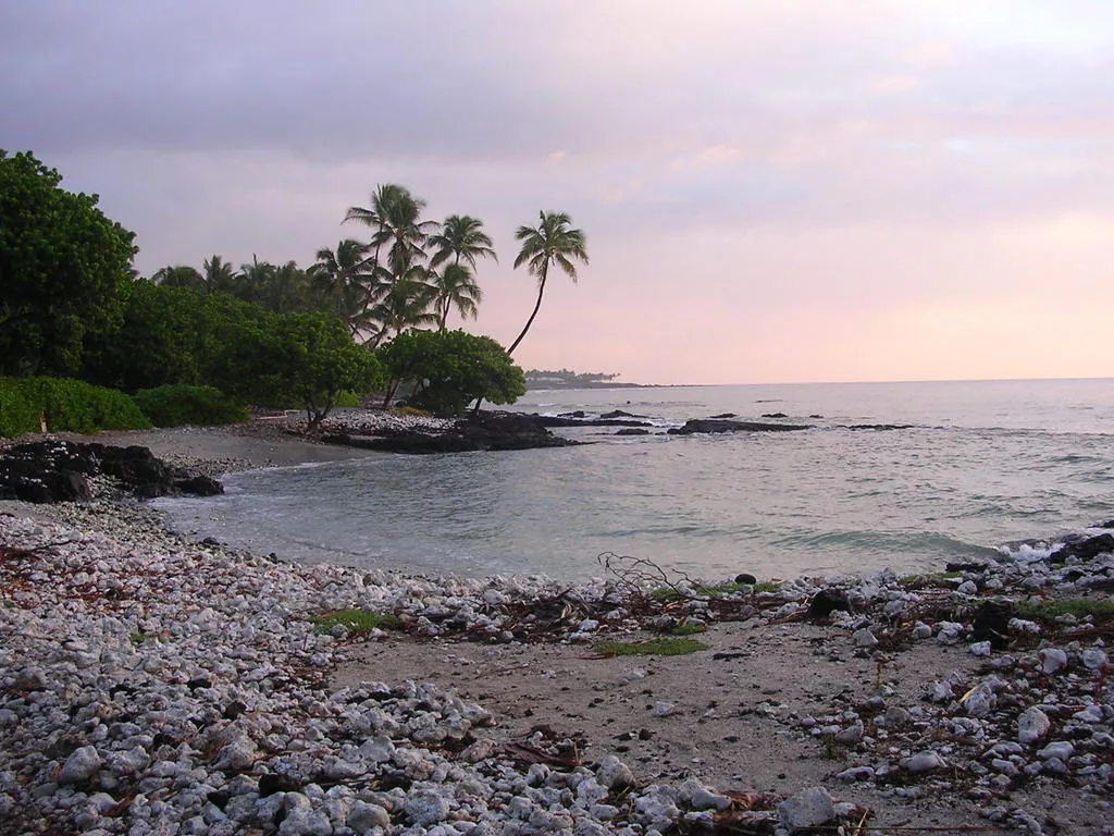 Playa secreta de Puako Hawaii