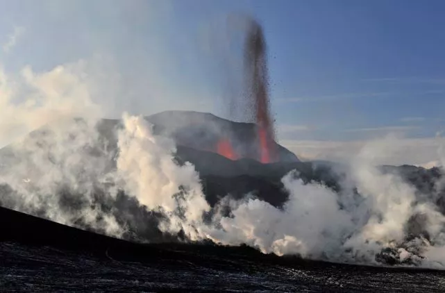 Volcanes activos de Islandia
