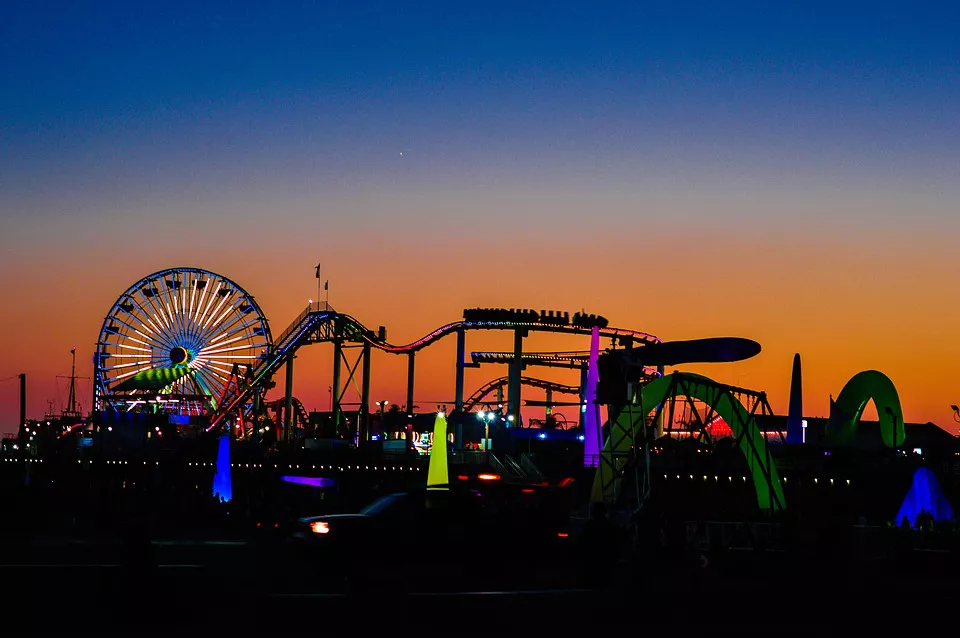 Atardecer en Santa Monica