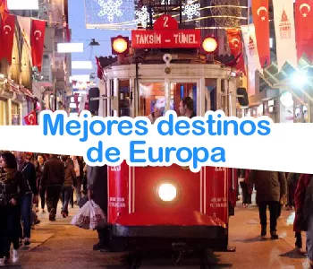 Mejores destinos en Europa