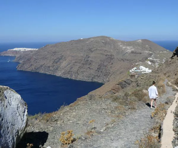 Caminata a oia