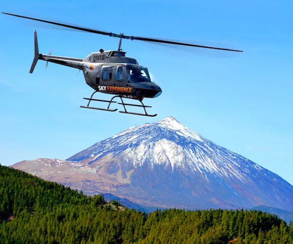 paseo aéreo por el teide