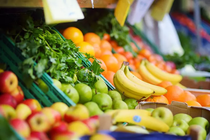 Fruta para la venta