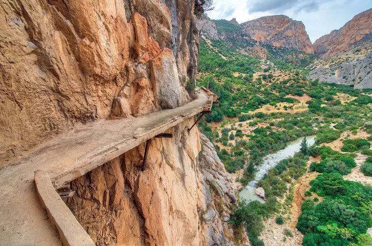 El sendero del Camino del Rey